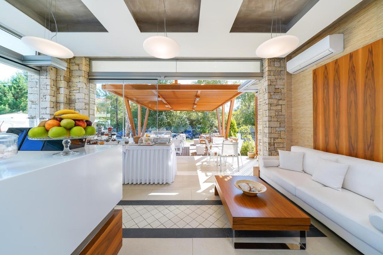 Lobelia Luxury Suites Chrysi Ammoudia Exterior photo
